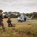 U.S. Marines with 3rd Reconnaissance Battalion conduct a covert landing in a simulated hostile environment