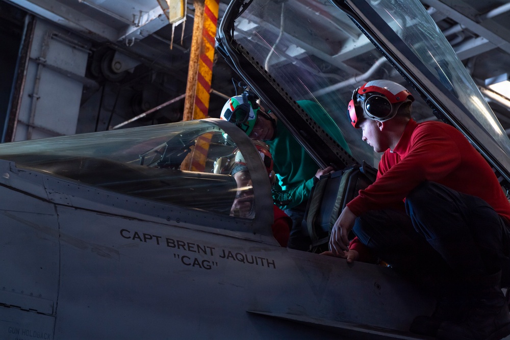 Nimitz Conducts Daily Operations