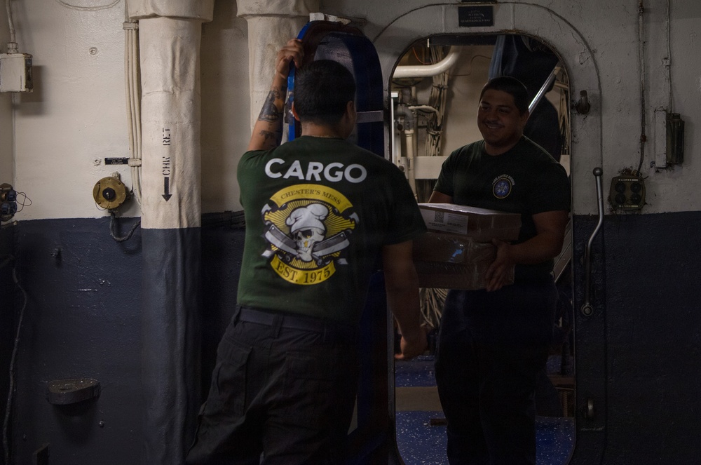 Nimitz Conducts Daily Operations