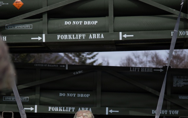Soldiers from 6-37 FA conduct loading operations during FS26