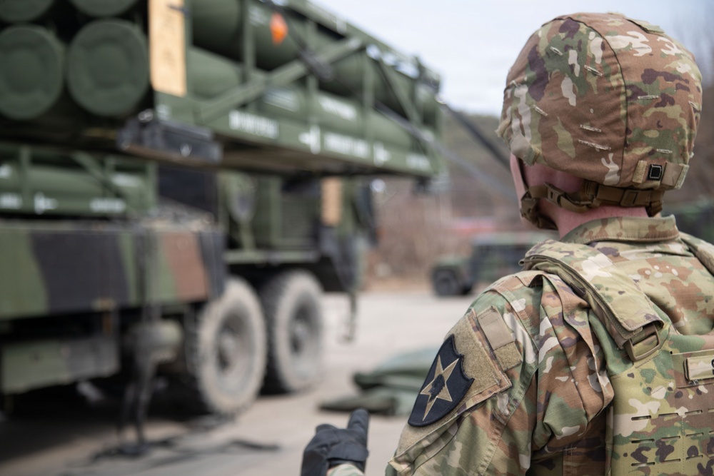 Soldiers from 6-37 FA conduct loading operations during FS26