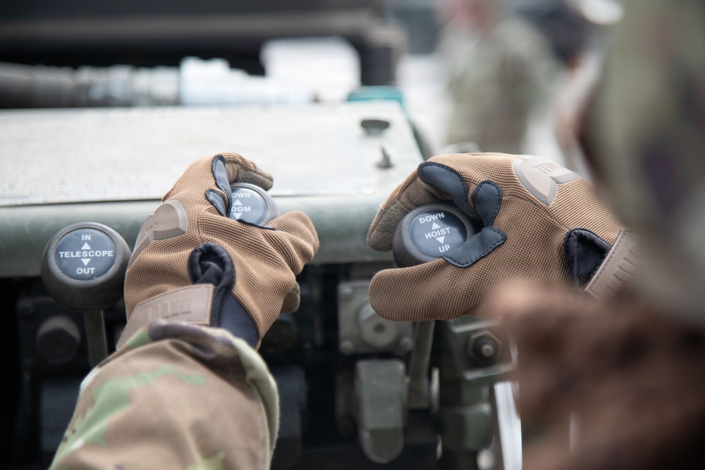 Soldiers from 6-37 FA conduct loading operations during FS26
