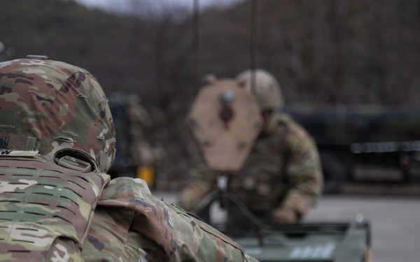 Soldiers from 6-37 FA conduct loading operations during FS26