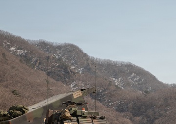 M270A2 Multi Launch Rocket System Prepares to Fire at Rocket Valley