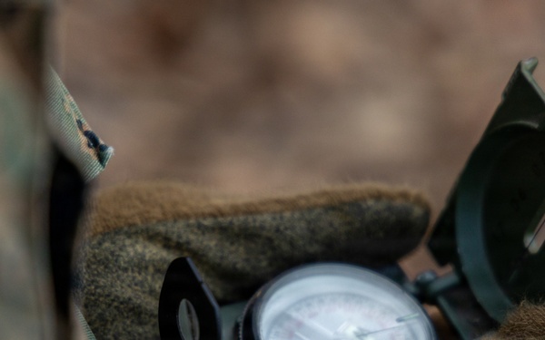 U.S. Marines with 3/12 Conduct Land Navigation Training
