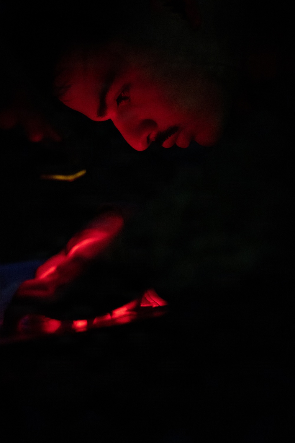 U.S. Marines with 3/12 Conduct Land Navigation Training