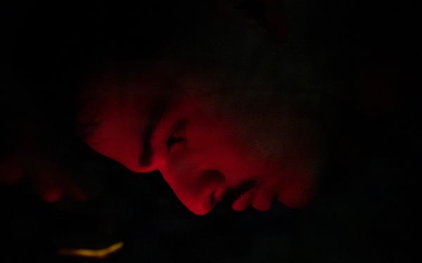 U.S. Marines with 3/12 Conduct Land Navigation Training