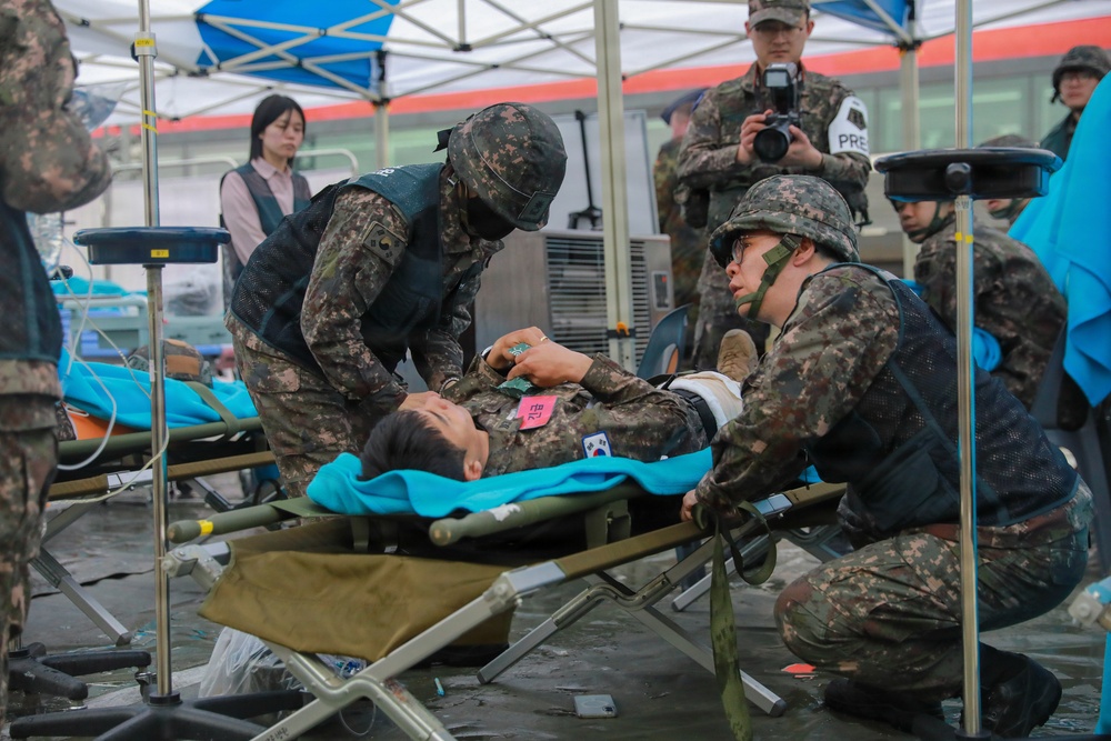 Combined Railway Medical Evacuation Freedom Shield 2026