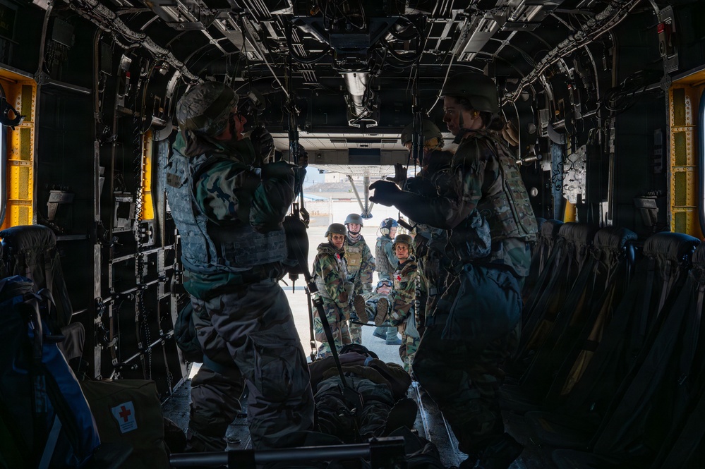 Navy supports medical evacuation during Freedom Shield 26