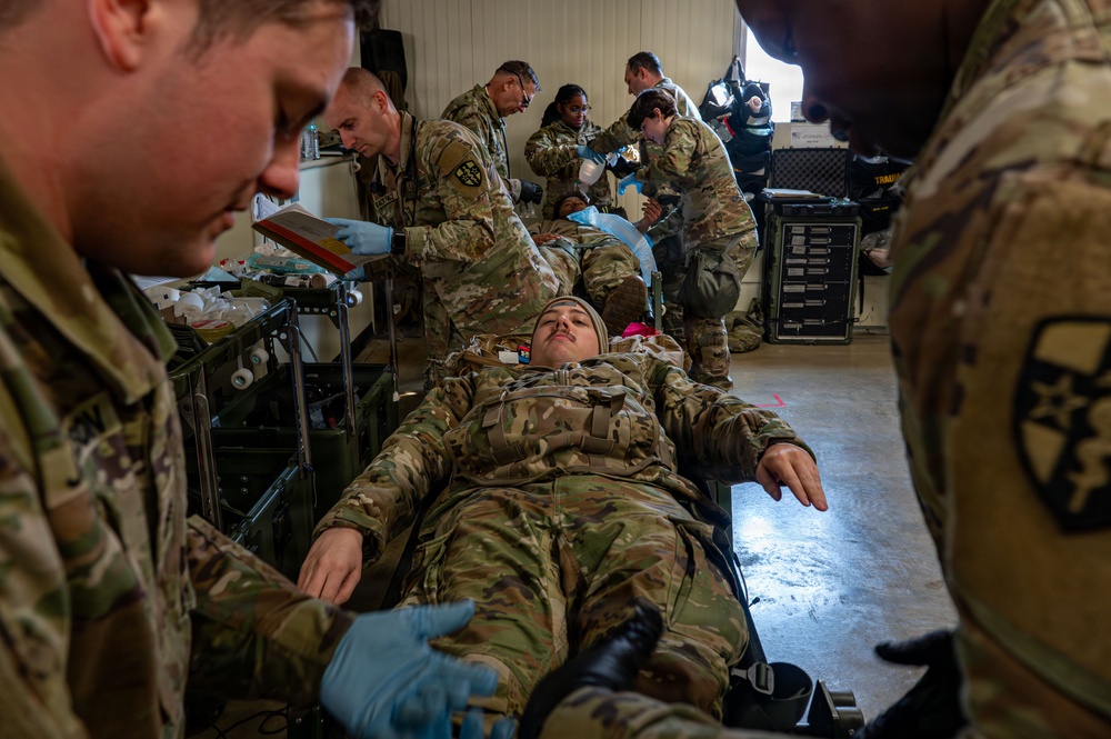 Navy supports medical evacuation during Freedom Shield 26