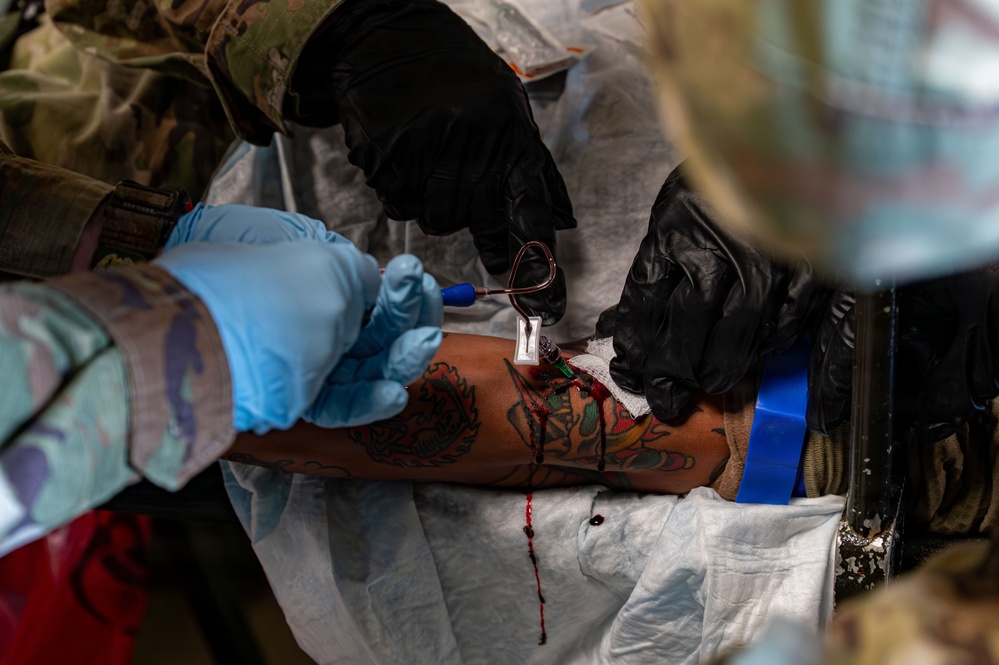 Navy supports medical evacuation during Freedom Shield 26