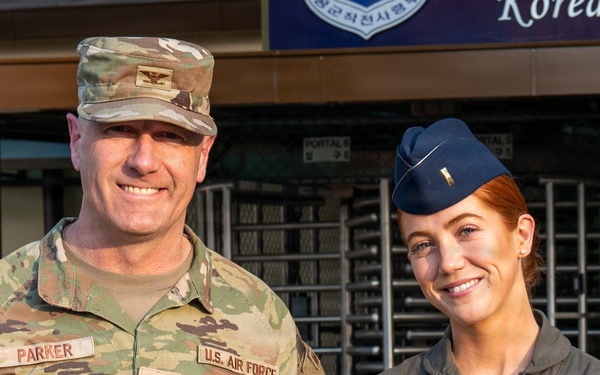 Generational commitment: father and daughter serve together during Freedom Shield 26