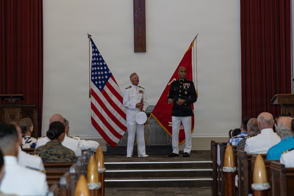 U.S. Navy Chaplain Retires After 47 Years of Service