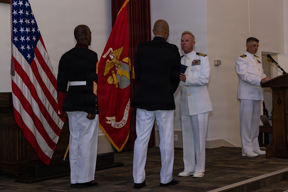 U.S. Navy Chaplain Retires After 47 Years of Service