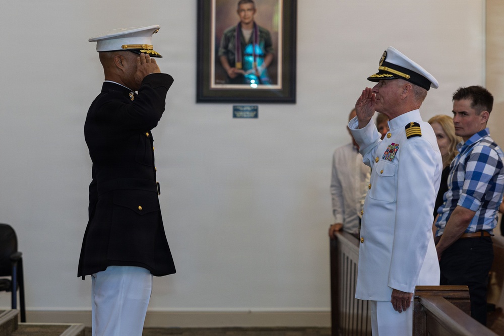 U.S. Navy Chaplain Retires After 47 Years of Service