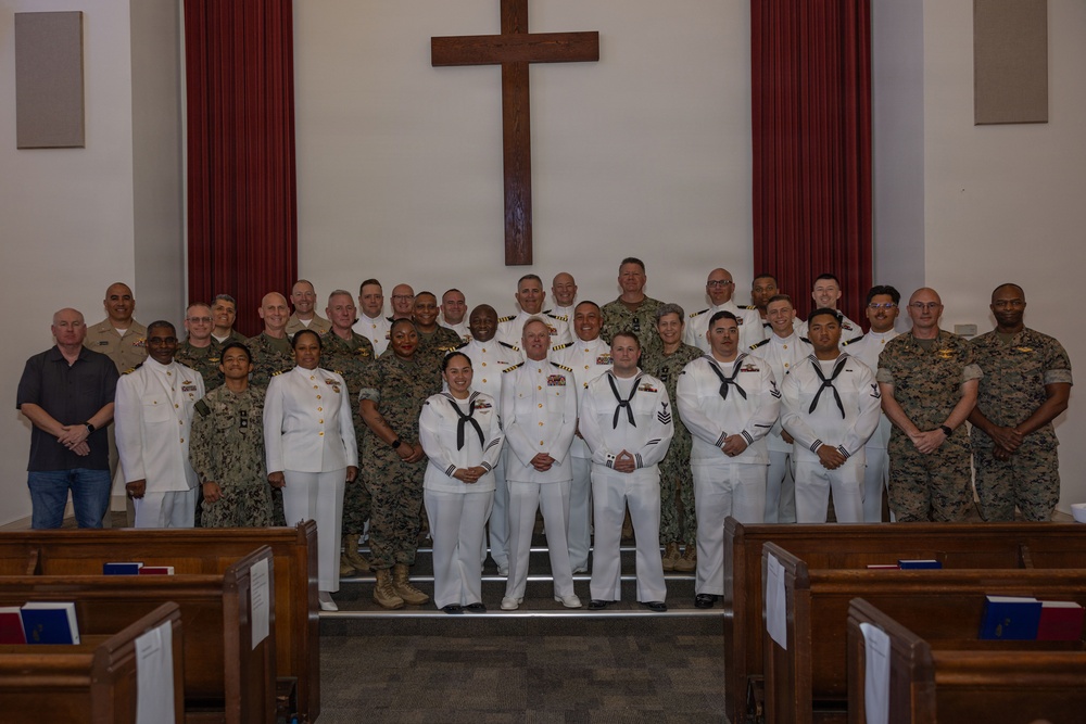 U.S. Navy Chaplain Retires After 47 Years of Service