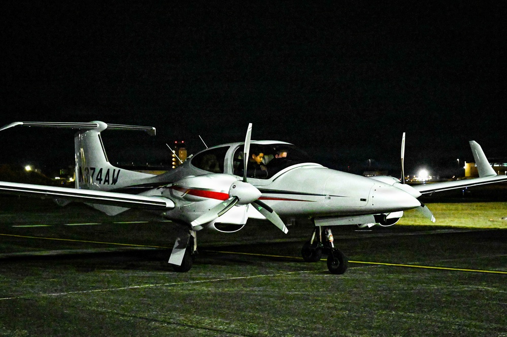 Yokota Aero Club delivers small part package during BM26