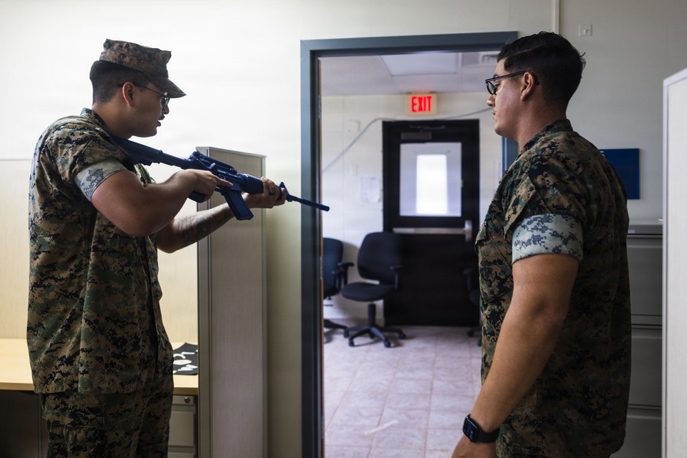 Camp Blaz Marines participate in SAF training