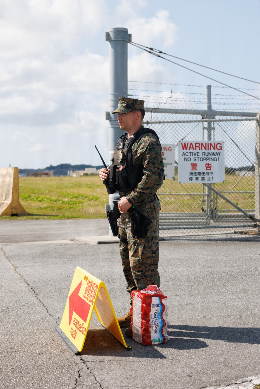 MCAS Futenma conducts Tsunami Evacuation Drill