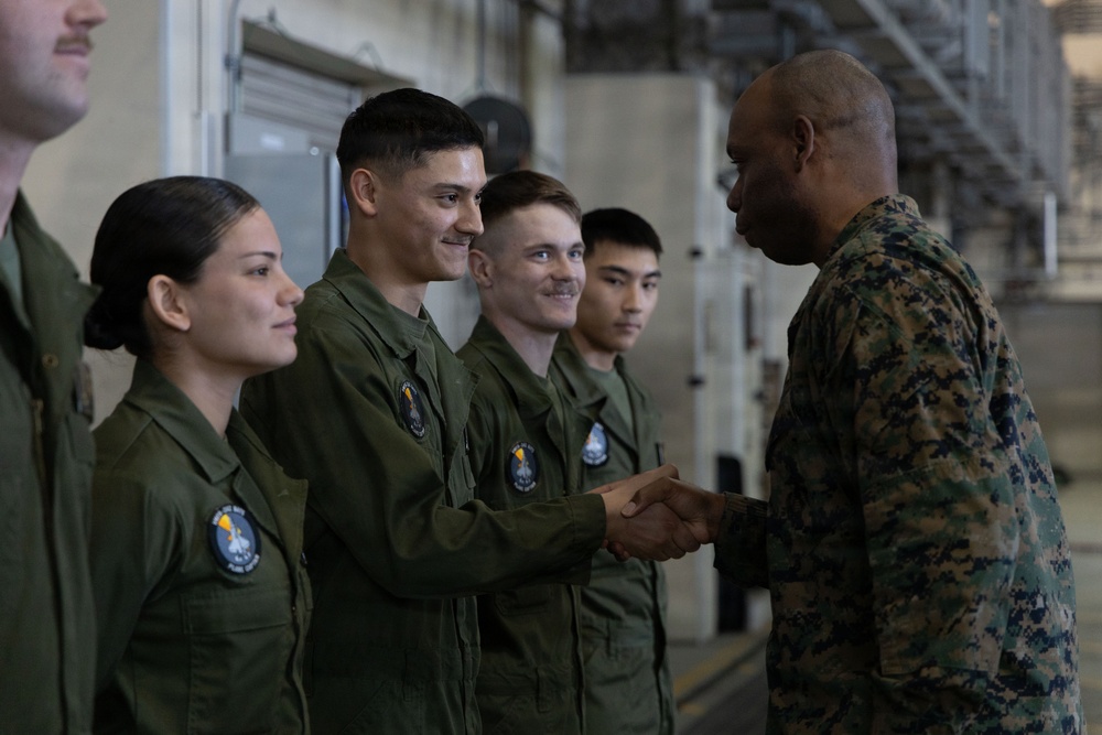 Deputy Commandant for Aviation visits MAG-12