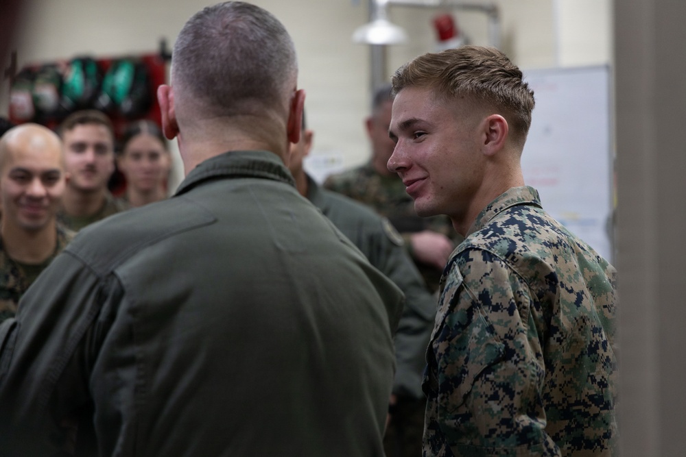 Deputy Commandant for Aviation visits MAG-12