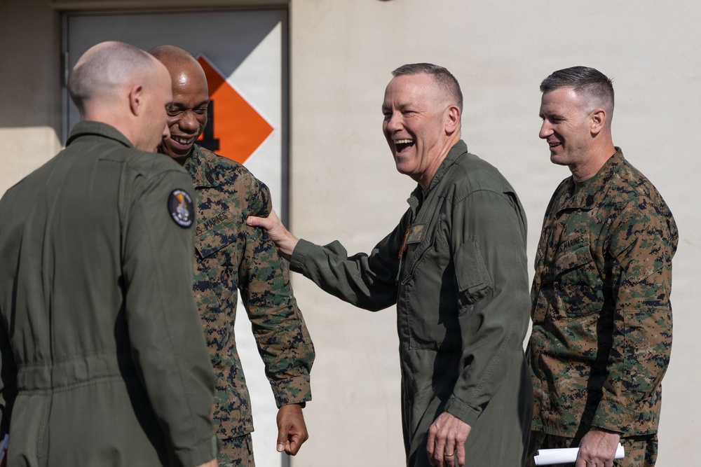 Deputy Commandant for Aviation visits MAG-12