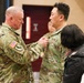 Lt. Gen. Robert D. Harter promotes Three Army Reservist at Camp Humphreys