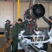 HMH-466 replace engine on CH-53E Super Stallion