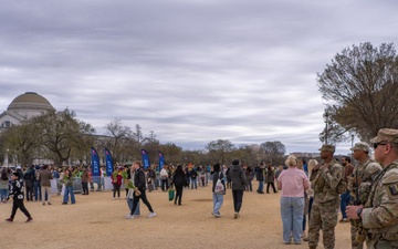 Mississippi National Guard Soldiers join Tulip Day in Washington, D.C.