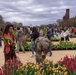 Mississippi National Guard Soldiers pick tulips on Tulip Day in Washington, D.C.