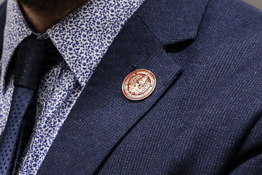 A mark of achievement: Marshall Center pins awarded at Strategic Competition Course