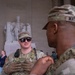 Joint Task Force Magnolia Soldiers patrol at the Lincoln Memorial