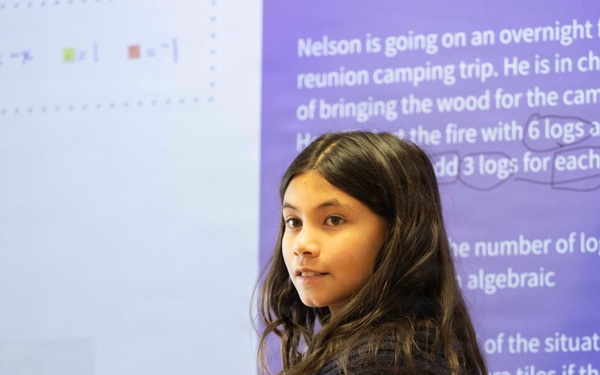 LEMS students host interactive math event for Camp Darby community