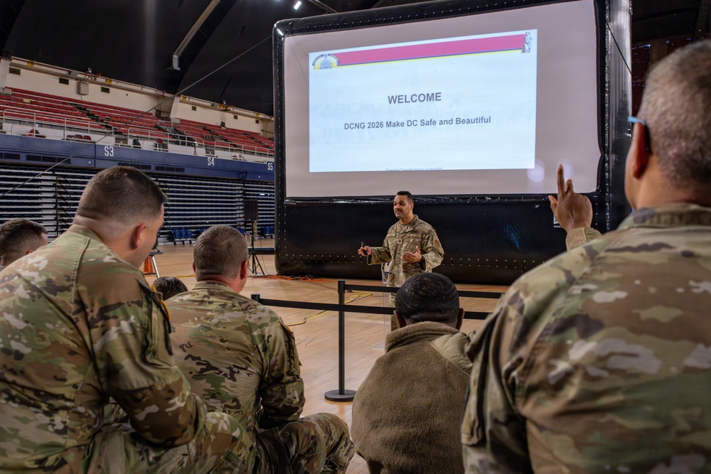 Incoming Joint Task Force Magnolia leadership gets Deputized in Washington, D.C.