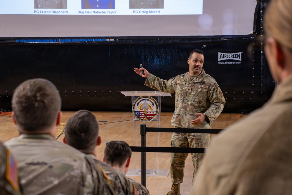 Incoming Joint Task Force Magnolia leadership gets Deputized in Washington, D.C.