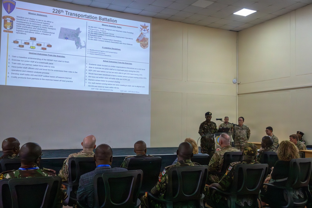 US, Kenya conduct command post training during Justified Accord 2026