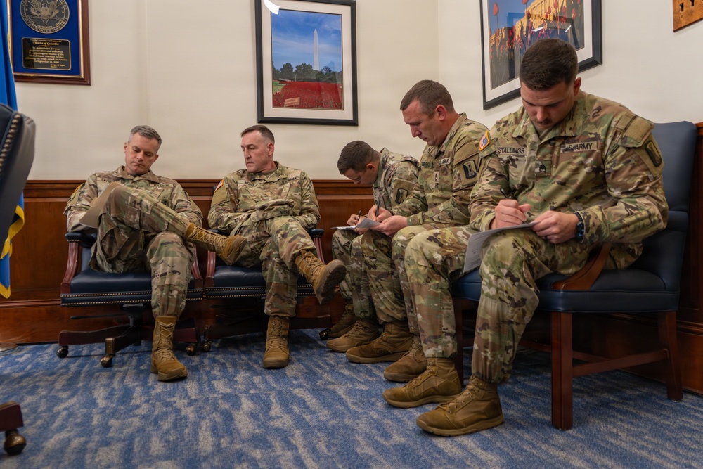 Incoming Joint Task Force Magnolia leadership gets Deputized in Washington, D.C.