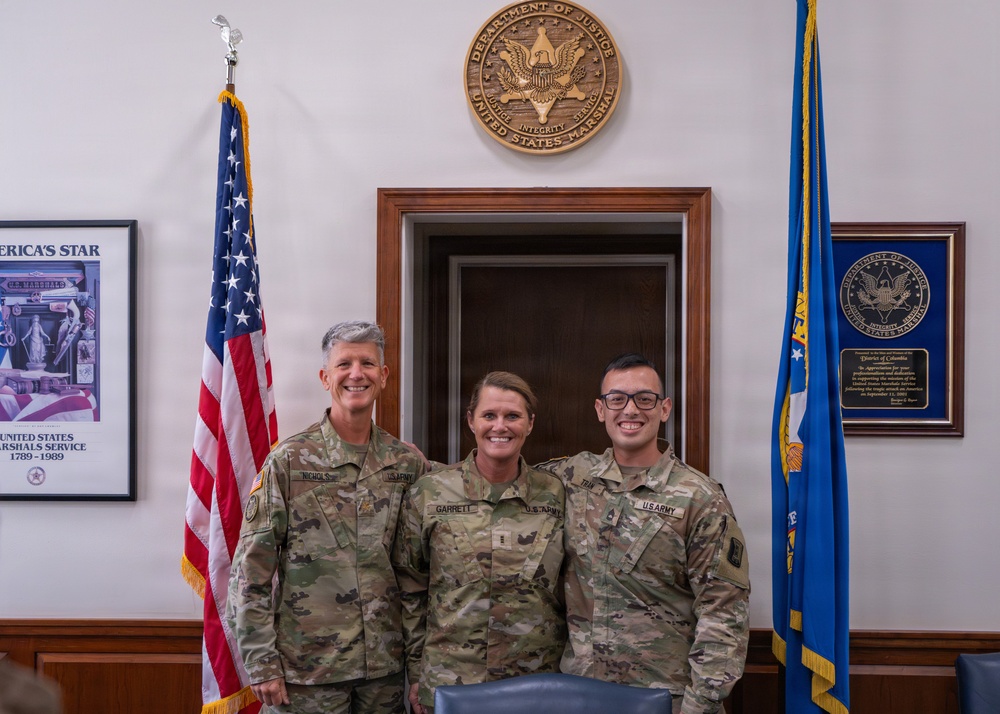 Incoming Joint Task Force Magnolia leadership gets Deputized in Washington, D.C.