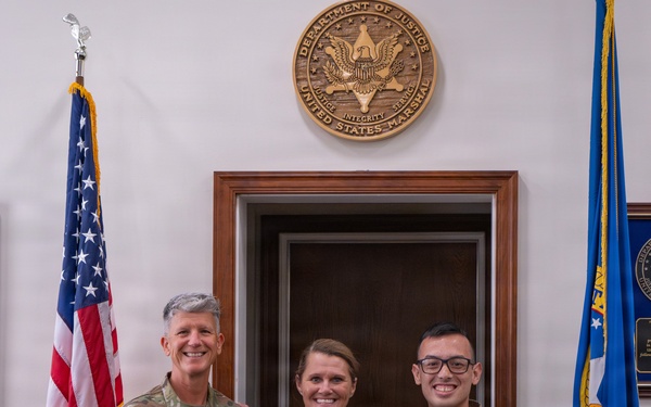 Incoming Joint Task Force Magnolia leadership gets Deputized in Washington, D.C.