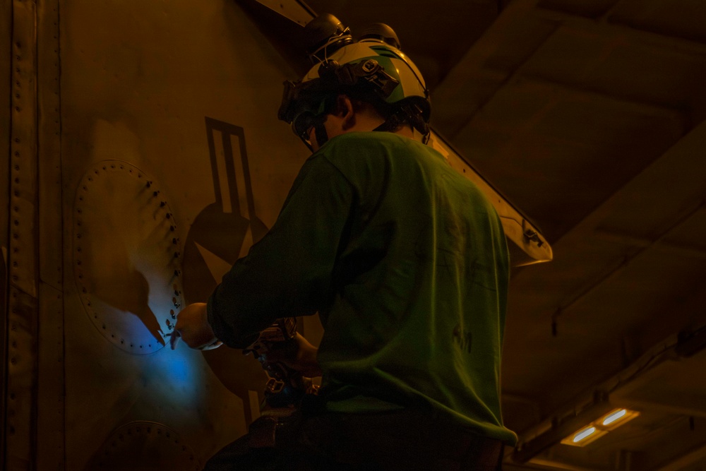 USS Abraham Lincoln (CVN 72) supports Operation Epic Fury