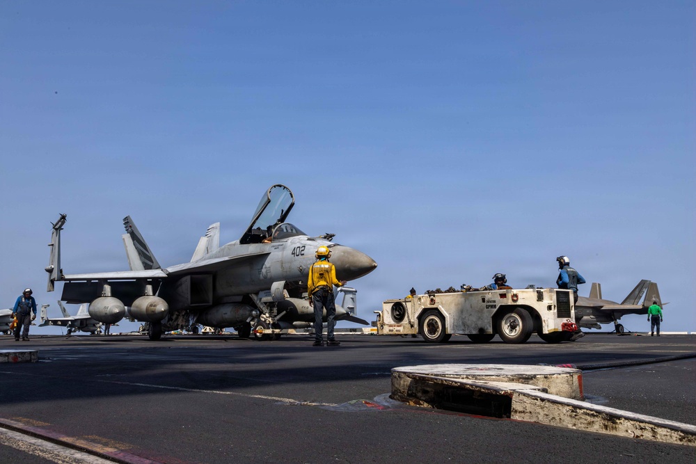 USS Abraham Lincoln (CVN 72) supports Operation Epic Fury