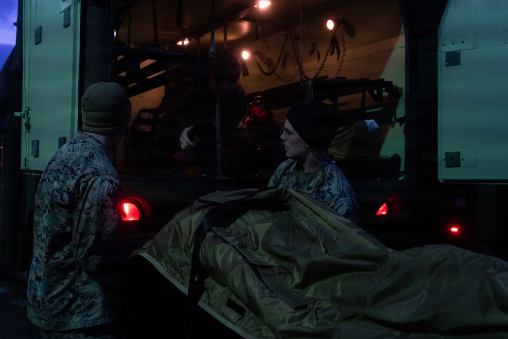 CORE26 | U.S. Navy and Marine Corps Drill Advanced Casualty Response During Arctic Exercise