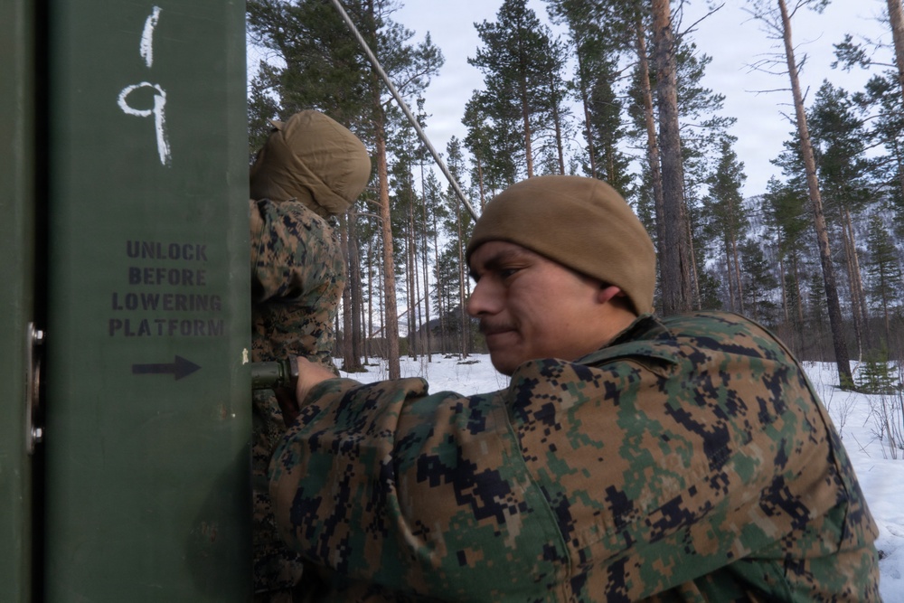 CORE26 | U.S. Marines assemble Mobile Integrated Remains Collection System