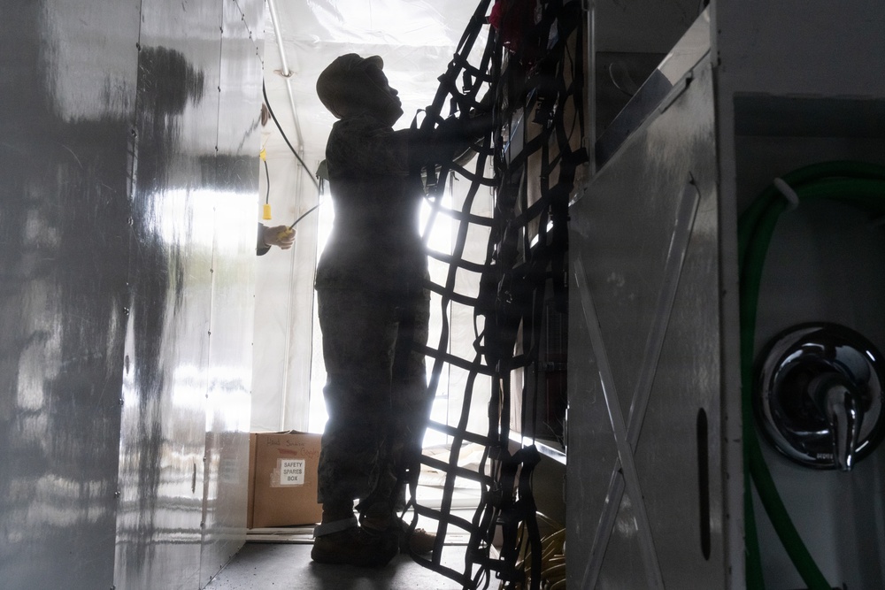 CORE26 | U.S. Marines assemble Mobile Integrated Remains Collection System