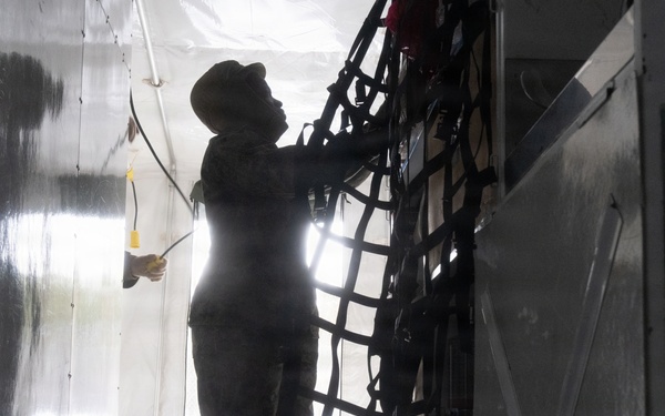 CORE26 | U.S. Marines assemble Mobile Integrated Remains Collection System