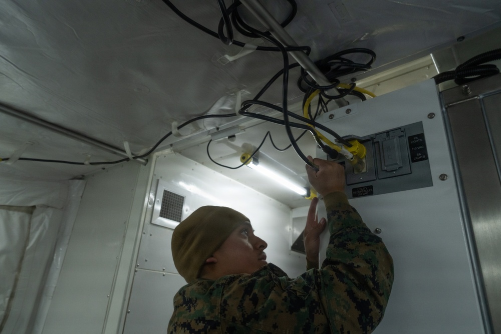 CORE26 | U.S. Marines assemble Mobile Integrated Remains Collection System