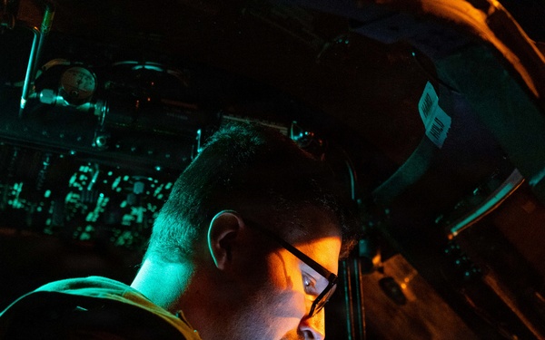 USS Bainbridge Conducts Flight Quarters During Operation Epic Fury