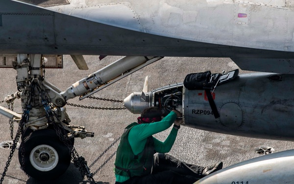 USS Abraham Lincoln (CVN 72) supports Operation Epic Fury