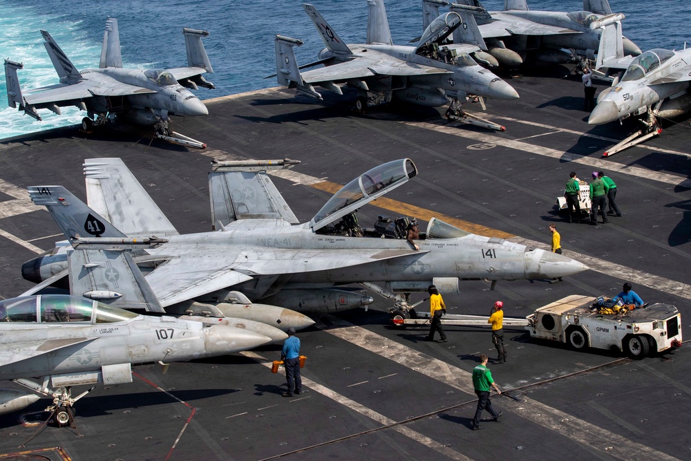 USS Abraham Lincoln (CVN 72) supports Operation Epic Fury