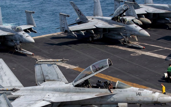 USS Abraham Lincoln (CVN 72) supports Operation Epic Fury